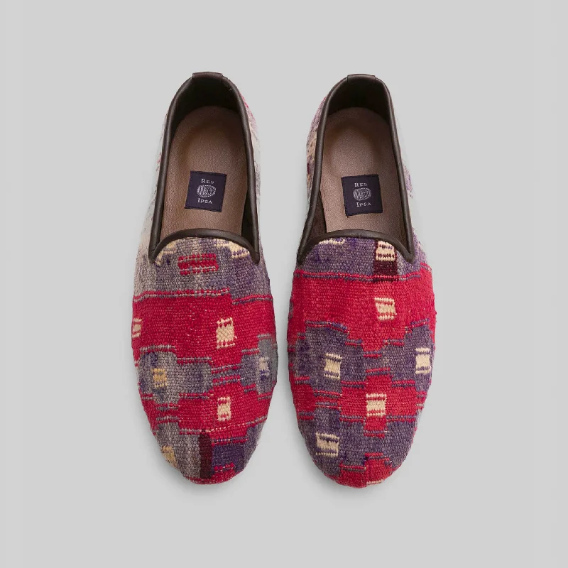 Men's loafers with a decorative buckleMen's Kilim Loafer Size 11