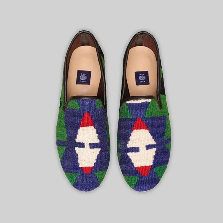 Men's loafers with a pointed toe for a stylish appearanceMen's Kilim Loafer Size 15