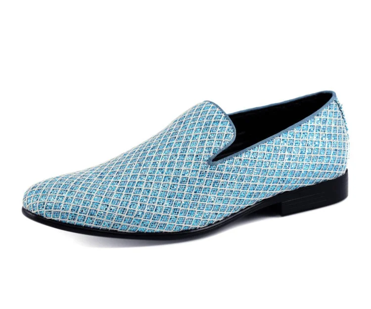 Men's loafers with a cushioned footbedSarlo Turquoise
