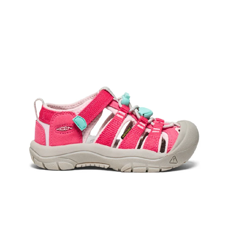 Flip - flop style men's sandals for beach wearLittle Kids' Newport H2 | Raspberry/Giggle Pink Flip - flop style men's sandals for beach wearLittle Kids' Newport H2 | Raspberry/Giggle Pink