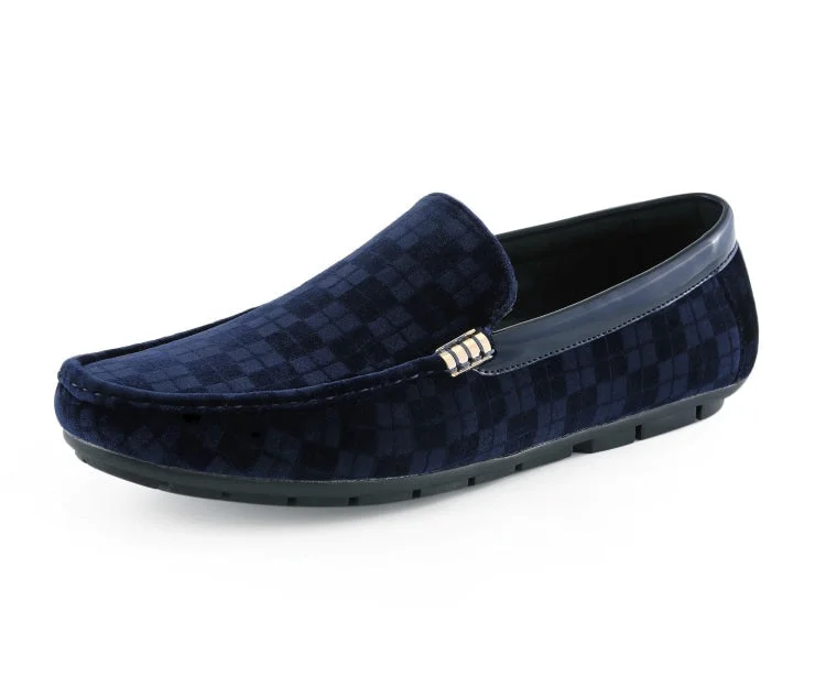Men's loafers with a smooth leather finishJace Navy