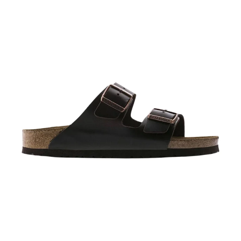 Men's sandals with a wide strap for supportMen's sandals with a wide strap for supportBrikenstock Arizona Soft Footbed Sandal - Leather Amalfi Brown - ONLINE STORE CREDIT/EXCHANGE ONLY