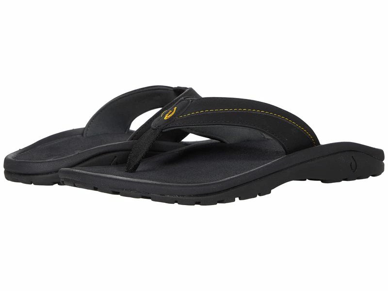 Men's sandals with a perforated leather upper for ventilationOhana Koa Men's