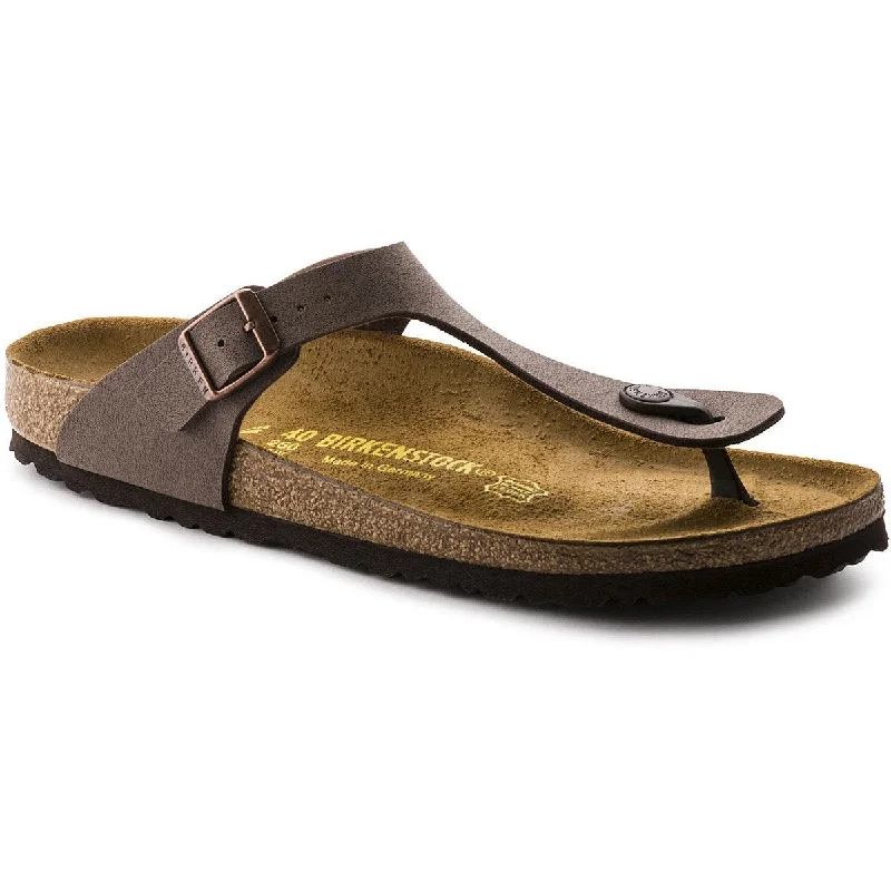 Men's sandals with a leather lining for comfortGizeh Birko-Flor Nubuck - Regular