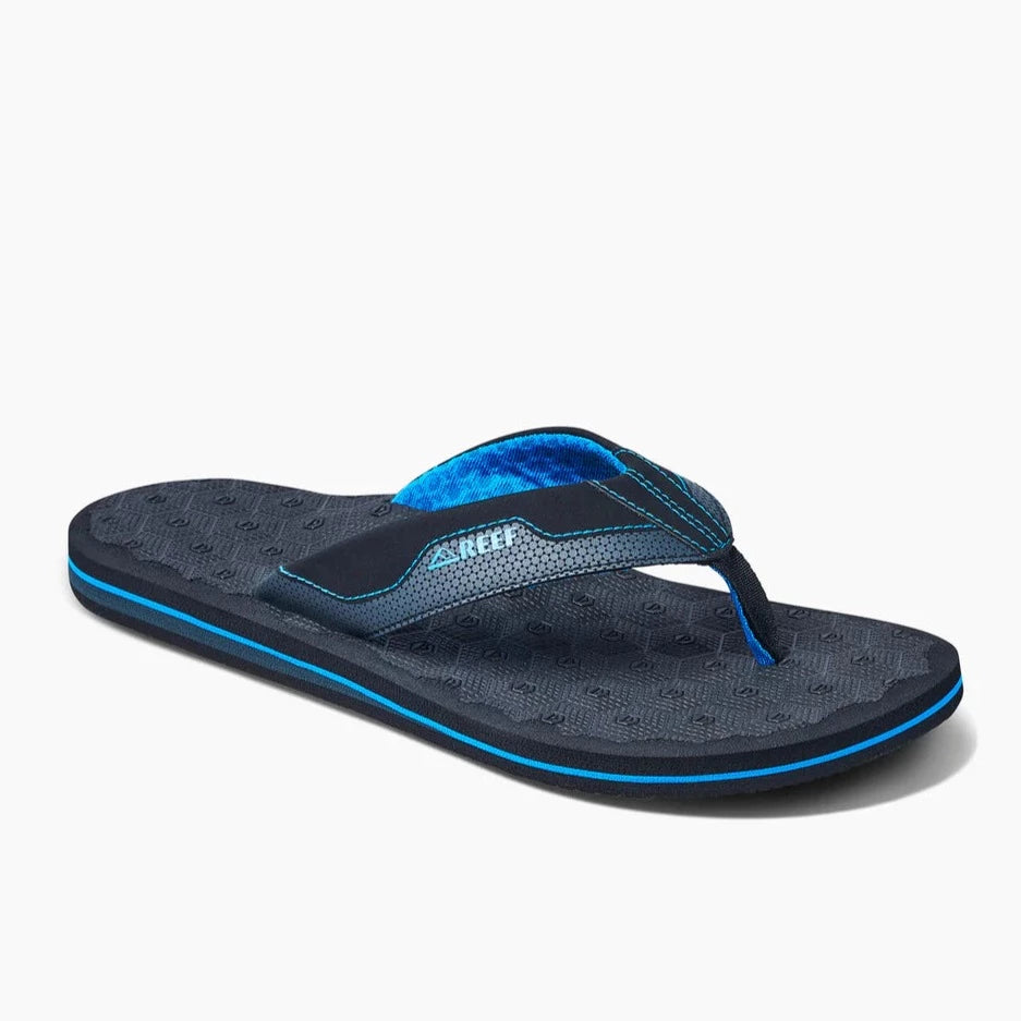 Men's sandals with a cushioned footbedMen's sandals with a cushioned footbedReef The Ripper Water Friendly Mens Sandal - Black / blue Men's sandals with a cushioned footbedMen's sandals with a cushioned footbedReef The Ripper Water Friendly Mens Sandal - Black / blue