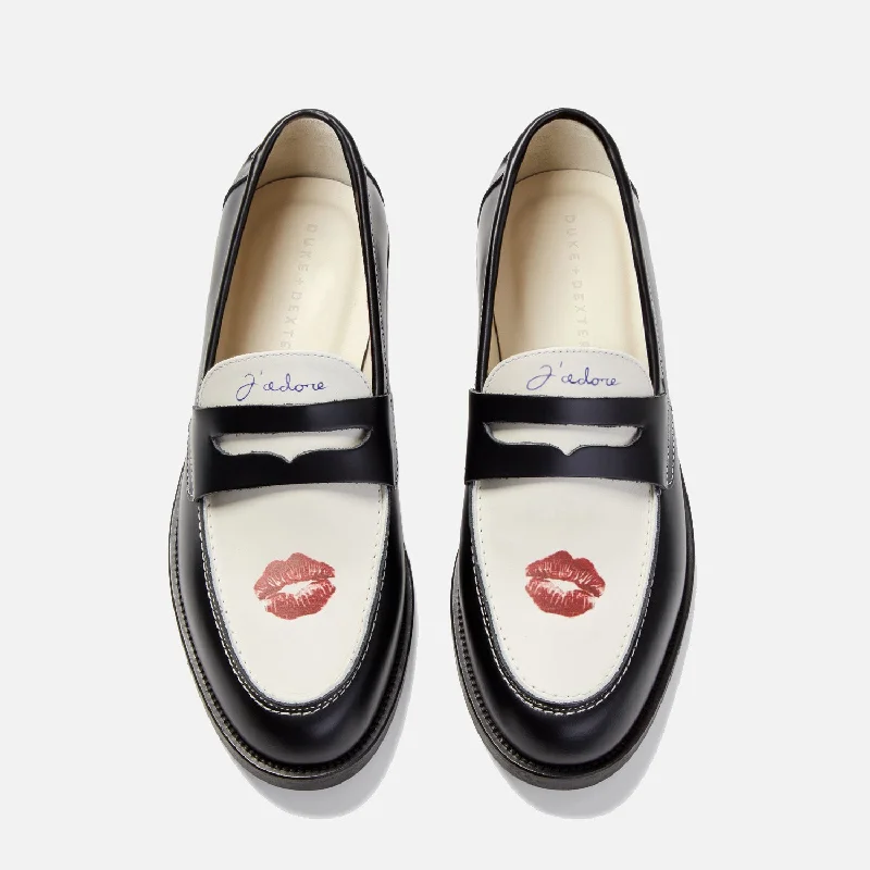 Men's loafers with a decorative buckleWilde Kiss Penny Loafer - Men's