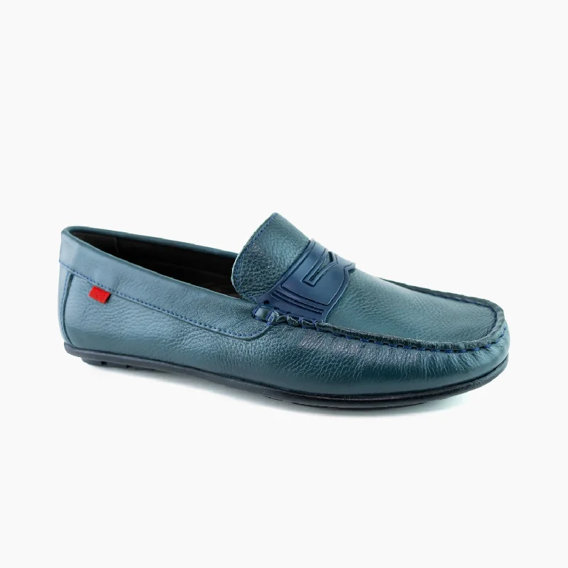 Men's loafers with a stretchy side panel for a better fitDavidson St, Jr