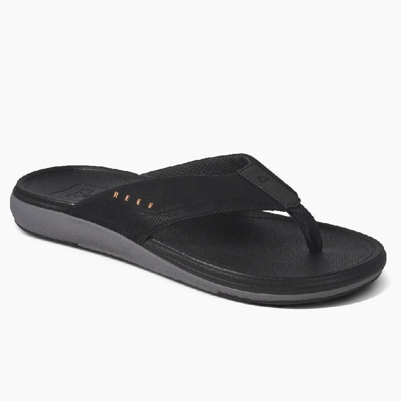 Men's sandals with a shock - absorbing insoleMen's sandals with a shock - absorbing insoleReef Cushion Norte Comfort Sandals - Dark Grey Men's sandals with a shock - absorbing insoleMen's sandals with a shock - absorbing insoleReef Cushion Norte Comfort Sandals - Dark Grey