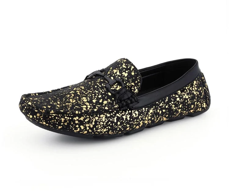 Men's loafers with a memory foam insoleMonty Gold