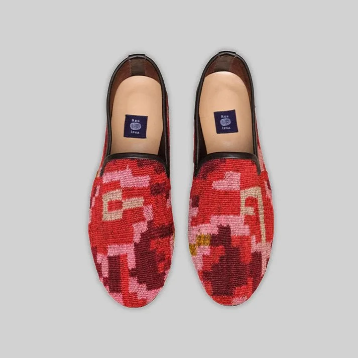 Men's loafers with a decorative buckleMen's Kilim Loafer Size 15