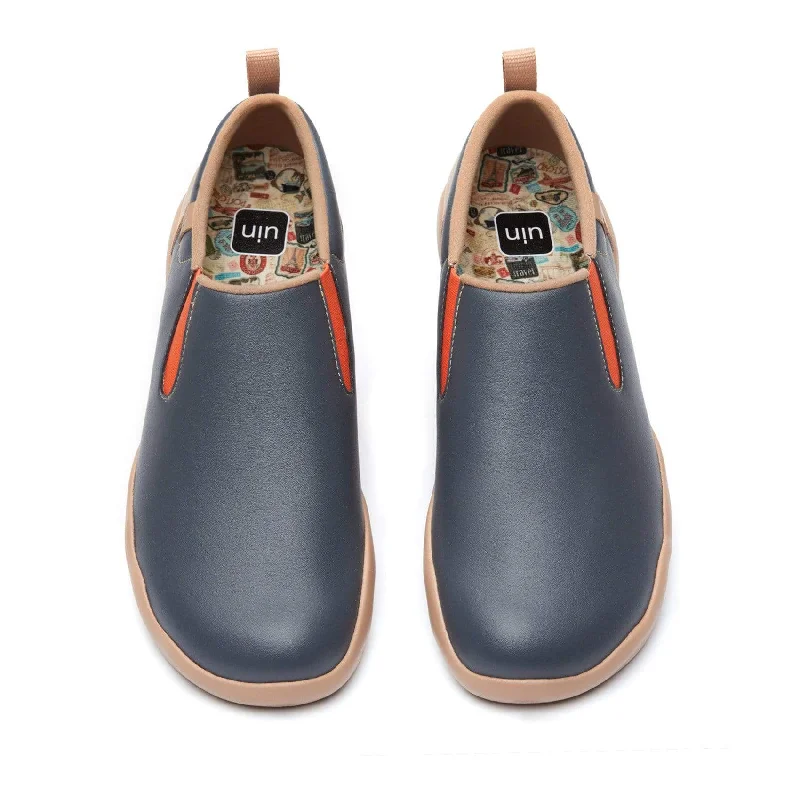 Slip - on men's loafers for easy wearSlate Gray Cuenca Men