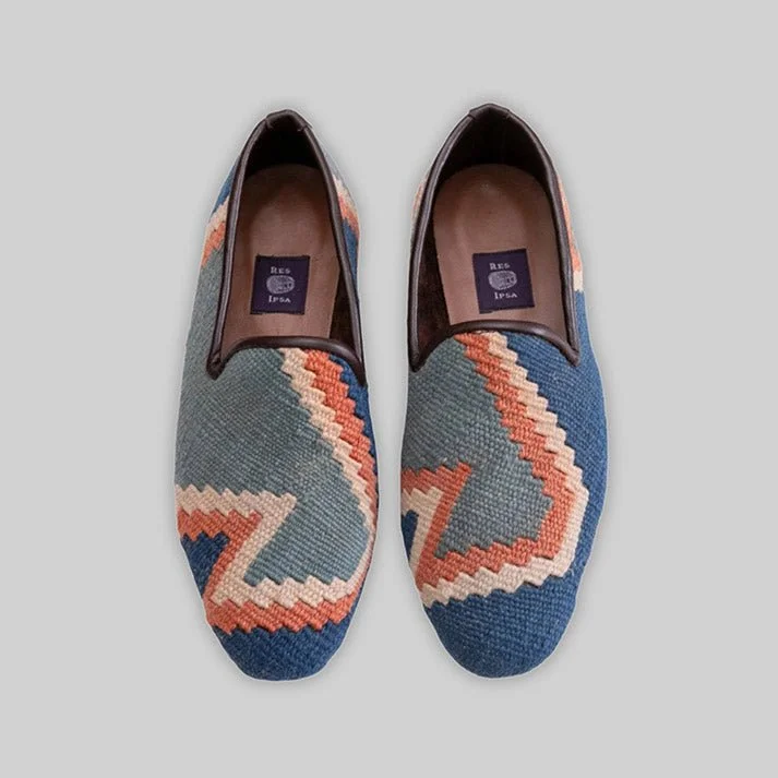 Slip - on men's loafers for easy wearMen's Kilim Loafer Size 7