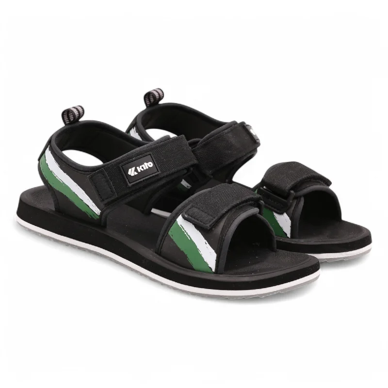 Men's slippers with a decorative pom - pom or tassel AC31M comfy sandal