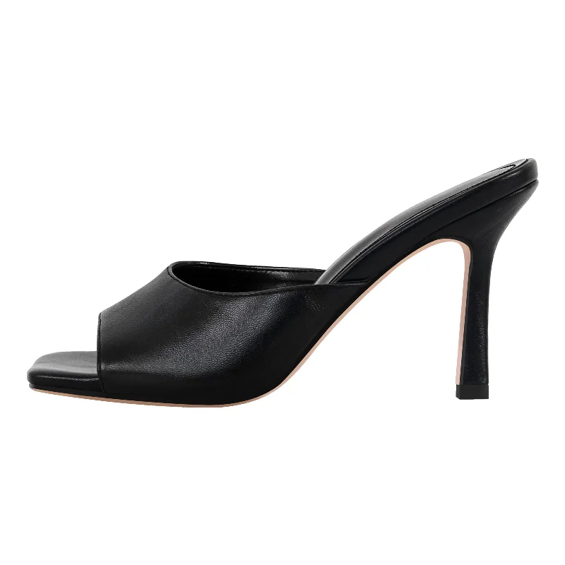 Men's sandals with a flexible sole for easy movement Square Toe Stiletto Sandals Mules
