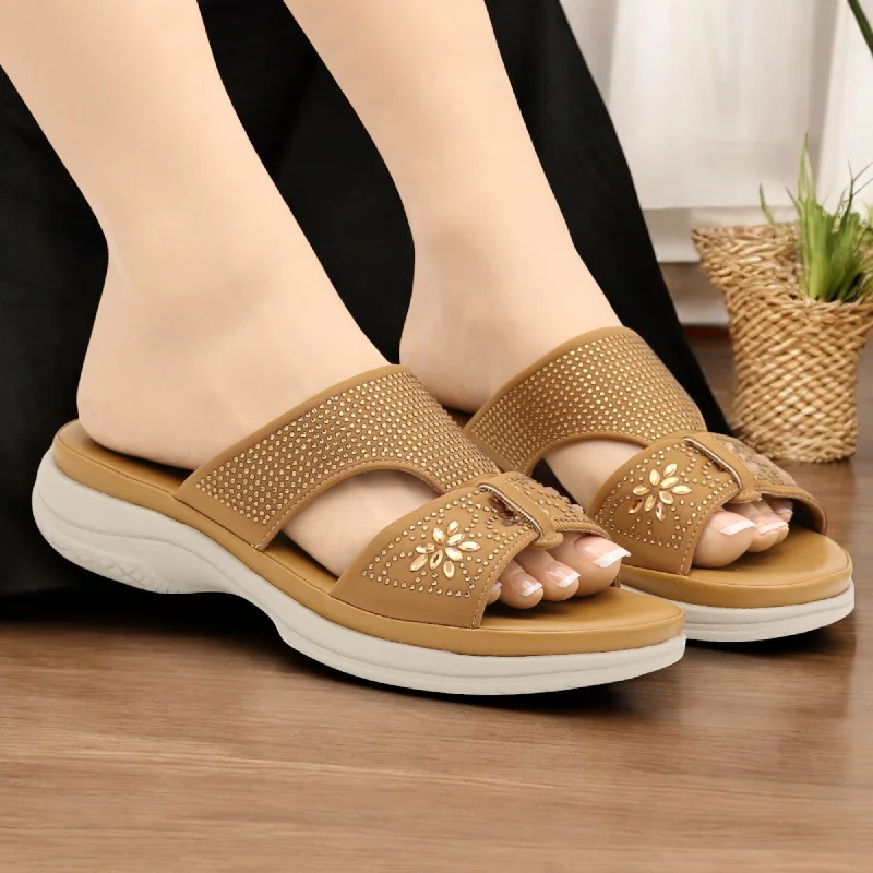 Men's slippers with a breathable fabric upper Ns18212A comfy slipper