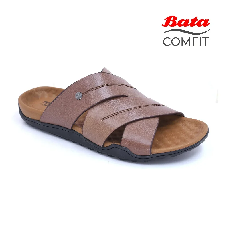 Men's slippers with a wool blend upper for warmth Bata Comfit - Men