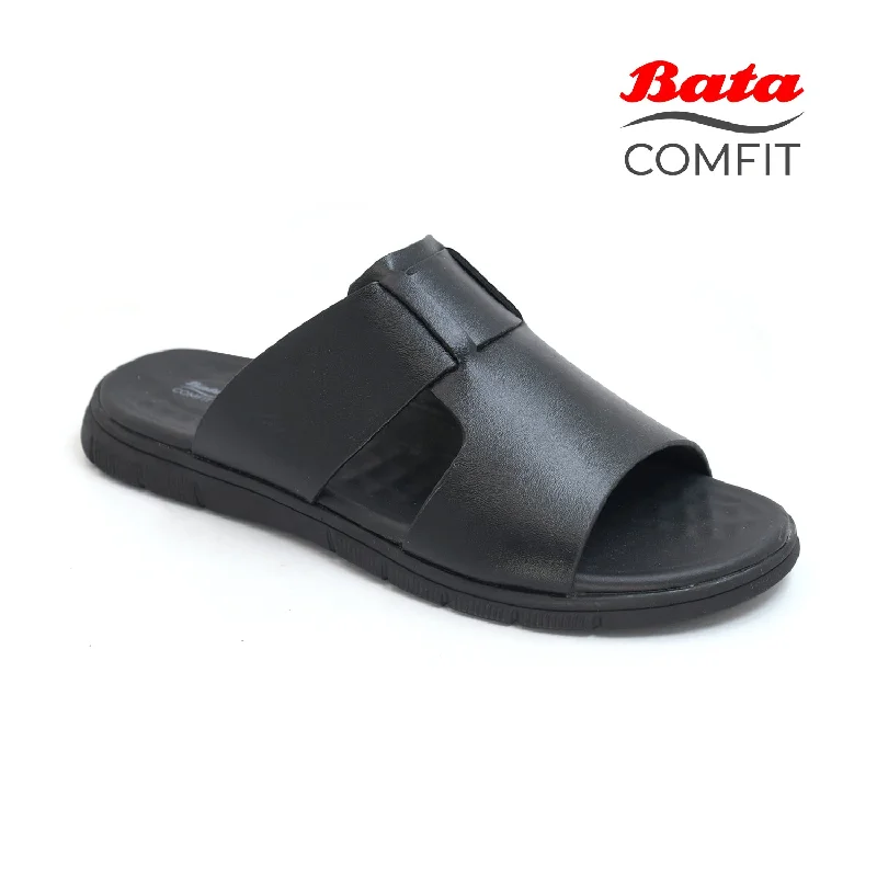 Men's slippers with a wool blend upper for warmth Bata Comfit - Men