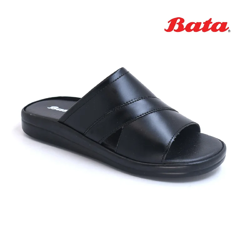 Men's slippers with a Velcro closure for easy on and off Bata - Men