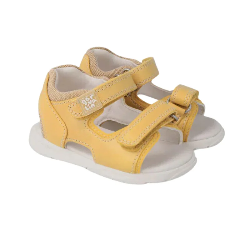 Men's sandals with a wide strap for support Petrol Sandals - Sahara Yellow