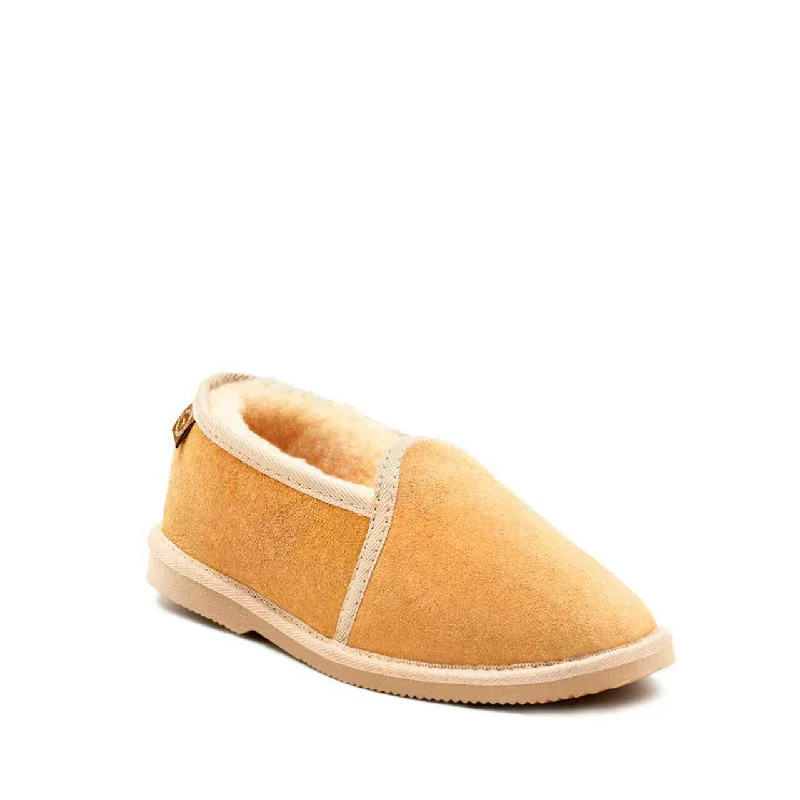 Men's slippers with a breathable fabric upper Ross Slipper - Chestnut