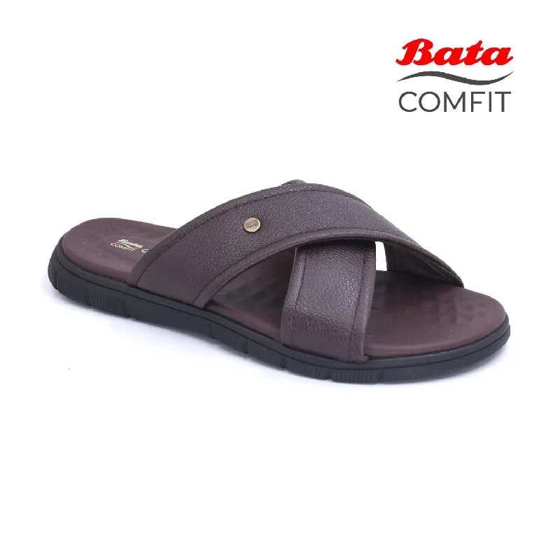 Men's slippers with a stretchy side panel for a better fit Bata Comfit - Men