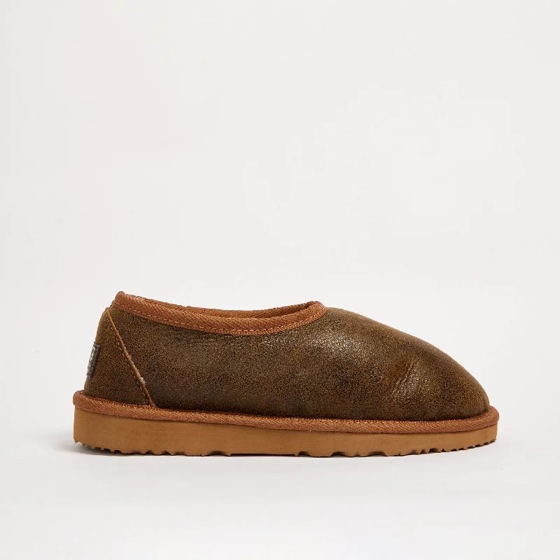 Men's slippers with a removable insole for cleaning Men's Bomber Halfie