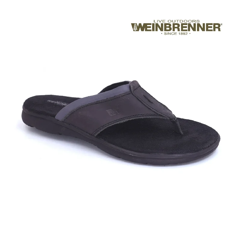 Men's slippers with a decorative pom - pom or tassel Weinbrenner - Men