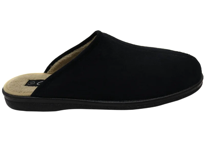 Men's slippers with a shock - absorbing midsole Grosby Lewis Mens Comfortable Slippers