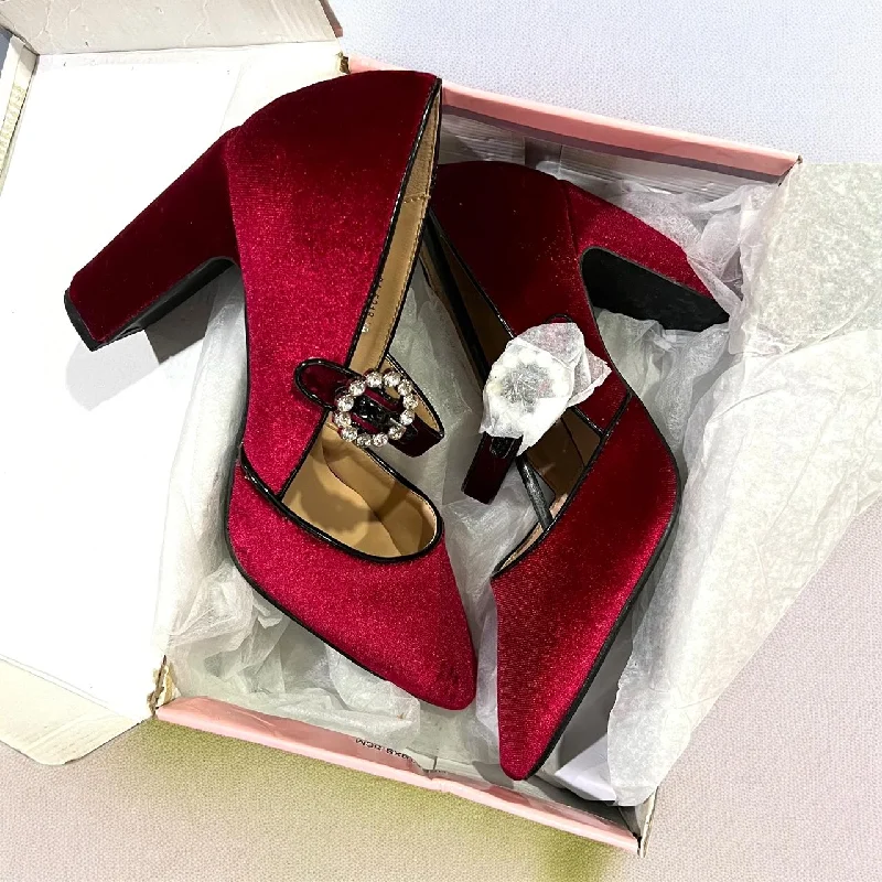 Men's slippers with a soft, flexible sole Sourco block heel