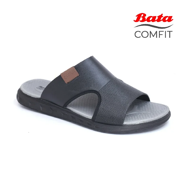 Men's slippers with a padded collar for comfort Bata Comfit - Men