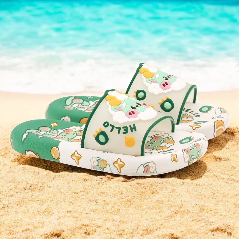 Men's slippers with a stretchy side panel for a better fit Hello kids slipper