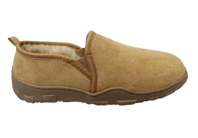 Men's slippers with a shock - absorbing midsole Woodlands Mens Jeremiah Comfortable Slippers