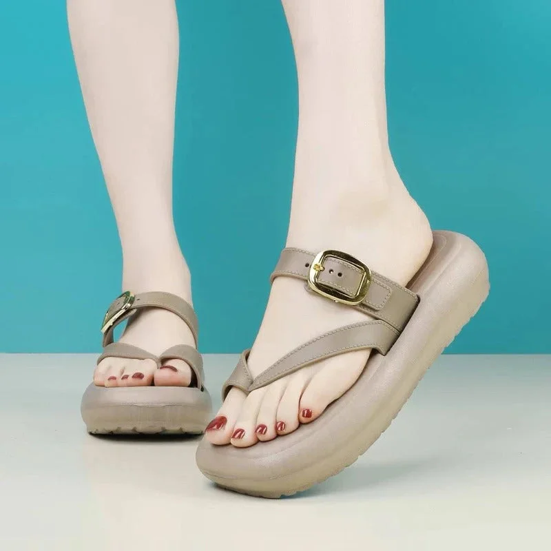 Men's slippers with a memory foam insole Brzlina flipflop