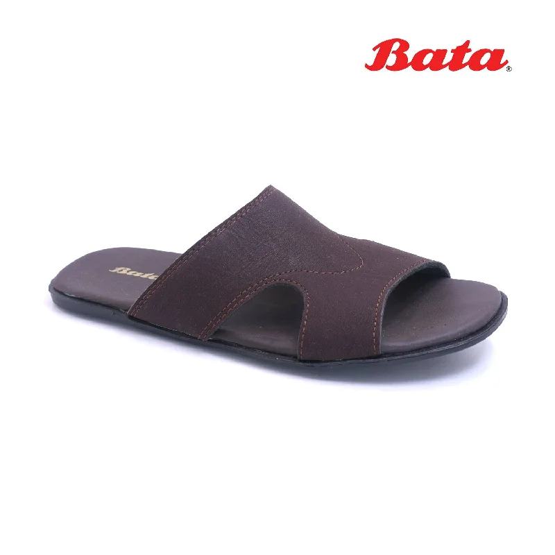 Men's slippers with a wool blend upper for warmth Bata - Men