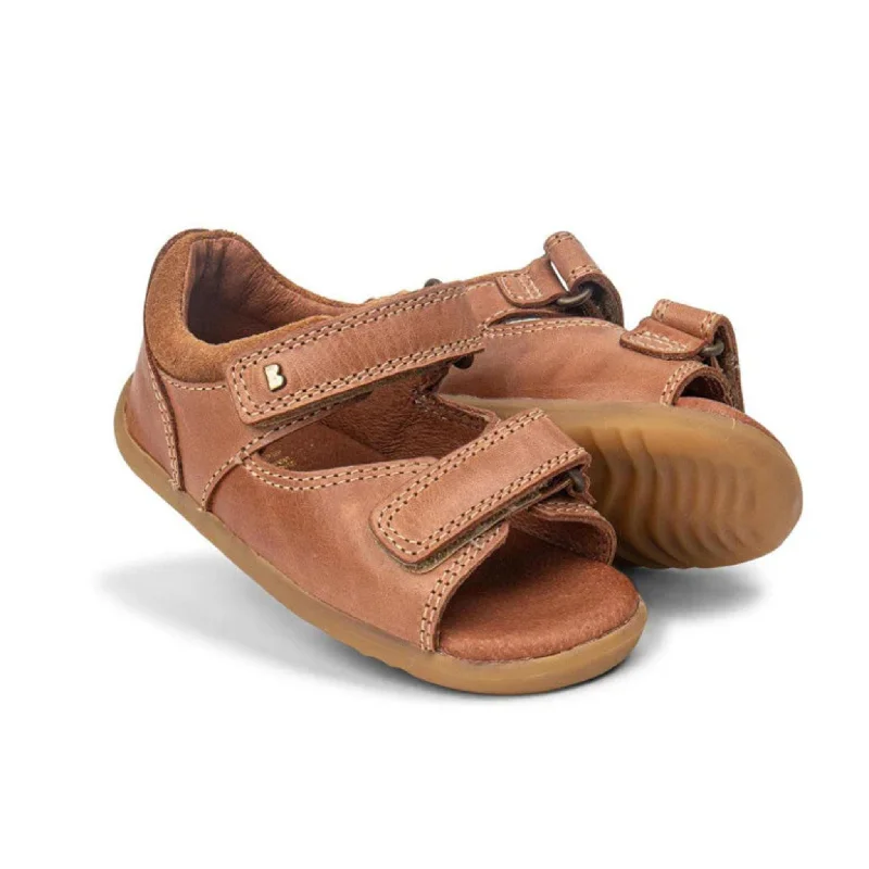 Men's sandals with a shock - absorbing insole Caramel Driftwood Sandals Step Up