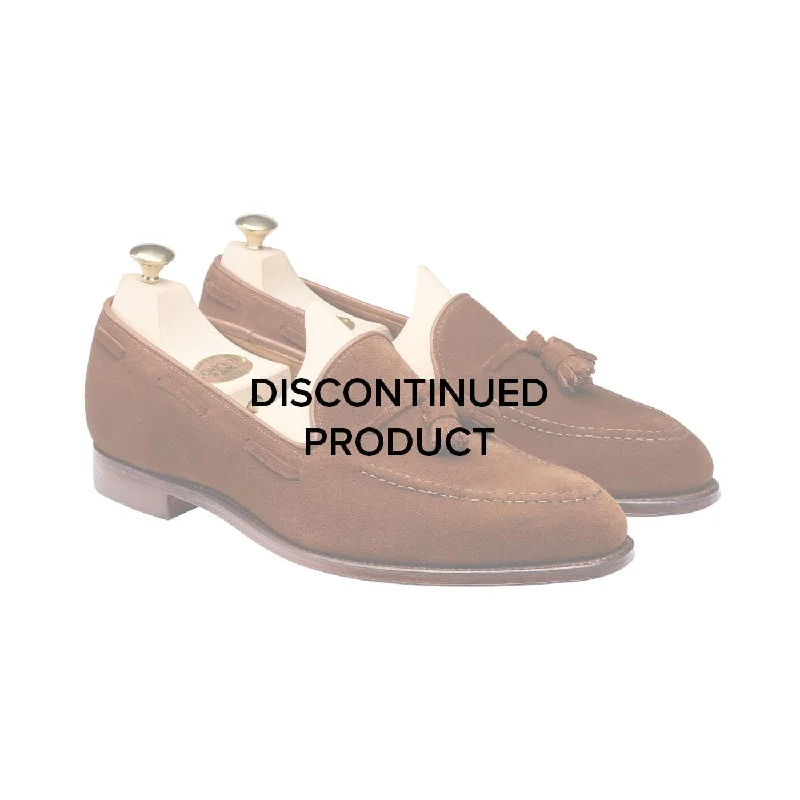 Women's Glitter - Embellished Loafers in Silver for a Sparkly Party Look Carly Polo Brown Calf Suede Women's Glitter - Embellished Loafers in Silver for a Sparkly Party Look Carly Polo Brown Calf Suede