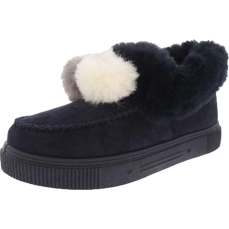 Women's Backless Slippers with a Furry Trim in Light Pink for a Cute and Casual Look Journee Collection Womens Suede Slip On Loafer Slippers Women's Backless Slippers with a Furry Trim in Light Pink for a Cute and Casual Look Journee Collection Womens Suede Slip On Loafer Slippers