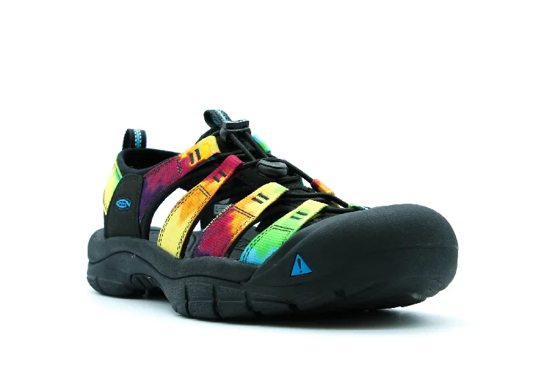 Men's sandals with a shock - absorbing insoleKEEN. NEWPORT TIE DYE