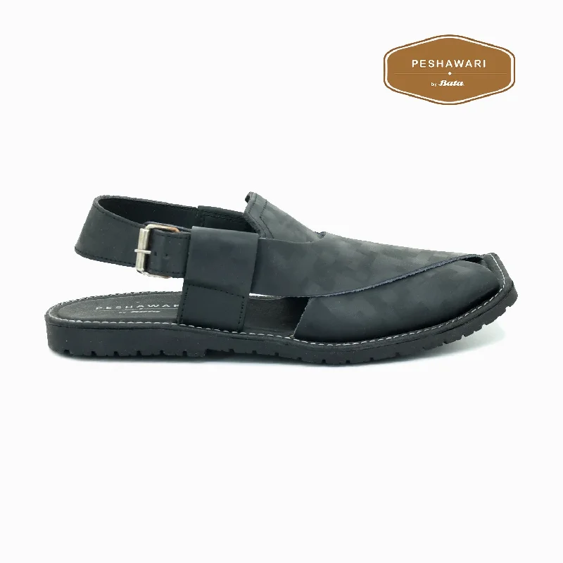 Men's sandals with a cushioned footbedPeshawari - Men