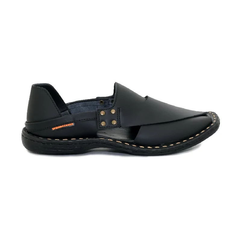 Men's leather sandals with an adjustable strapWeinbrenner - Men