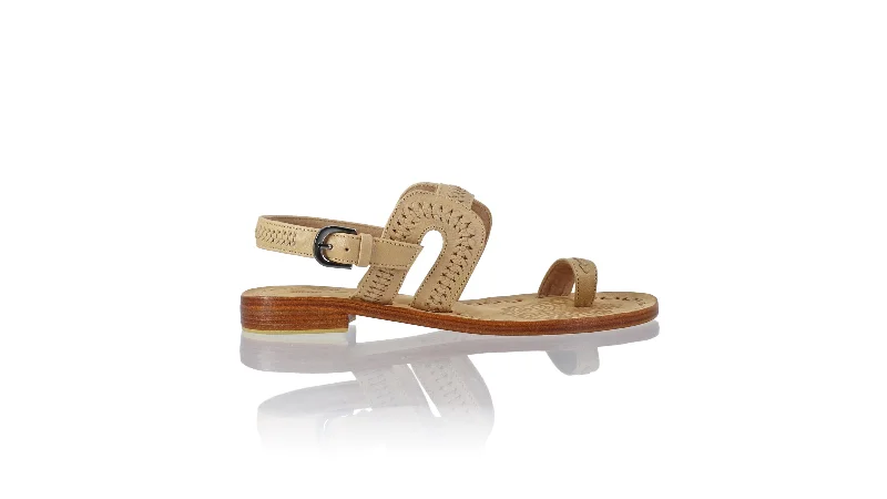 Men's sandals with a stretchy strap for a better fitAndy Strap 20mm Flat - Nude
