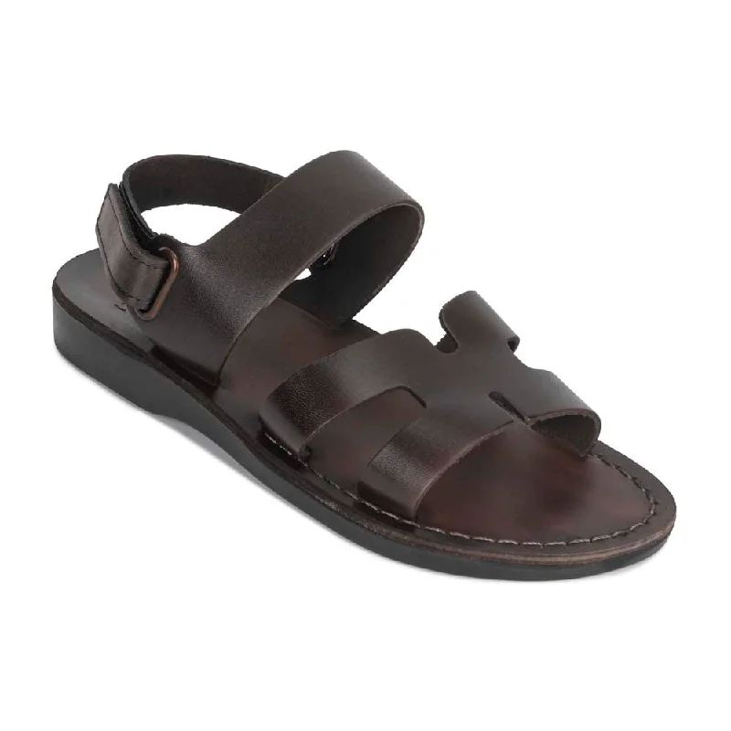 Men's sandals with a durable outer soleMen's sandals with a durable outer soleAnne - Leather Slingback Flat Sandal | Brown Men's sandals with a durable outer soleMen's sandals with a durable outer soleAnne - Leather Slingback Flat Sandal | Brown