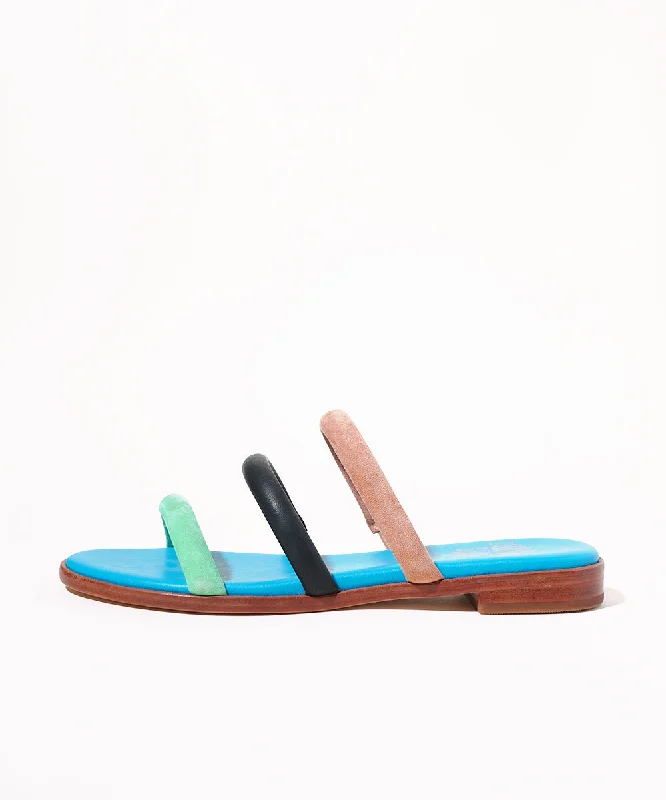 Men's sandals with a padded heelBruna