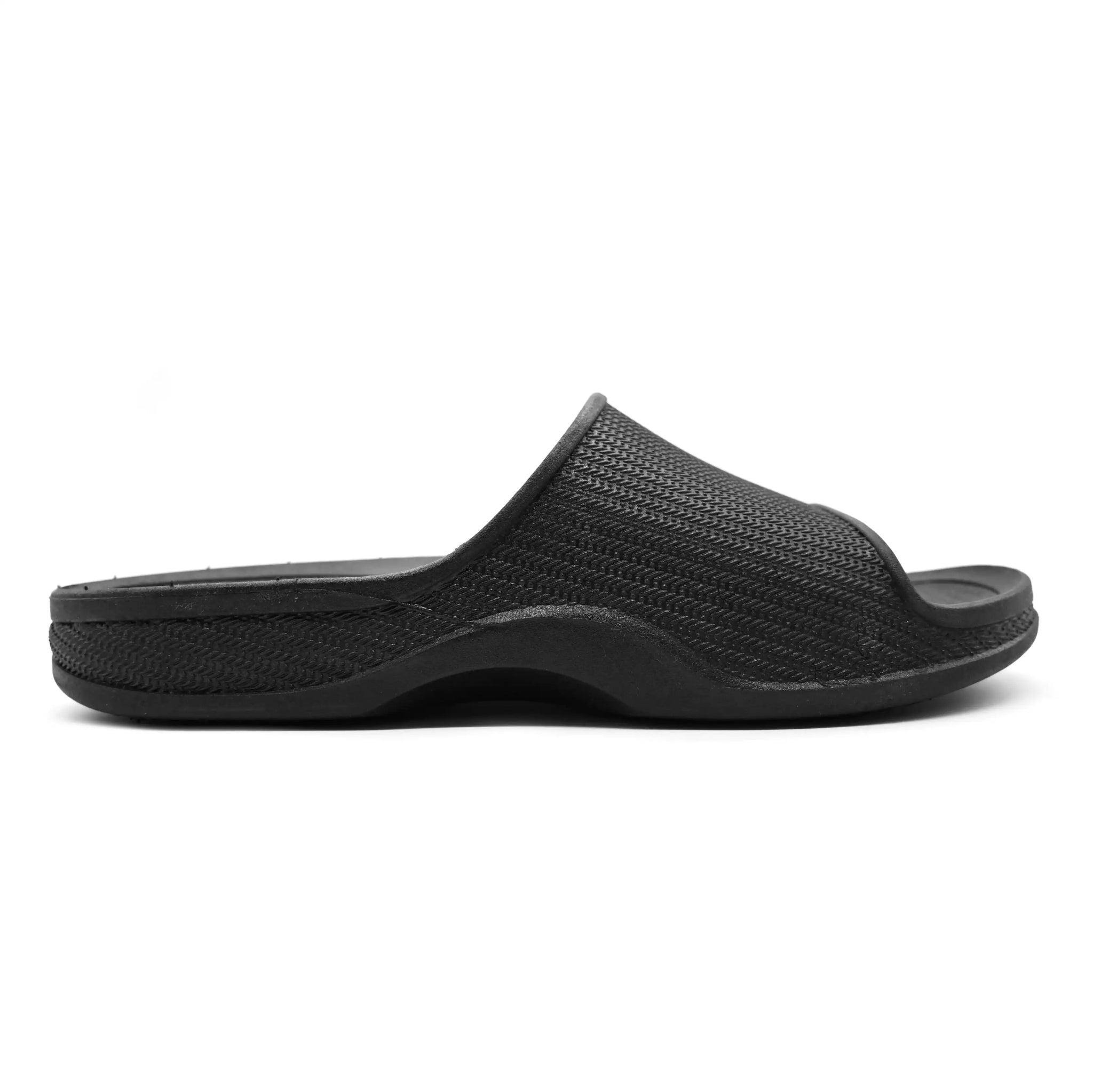 Men's sandals with a contrast stitching detailJack - Black