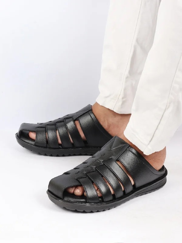 Men's sandals with a durable outer soleMen's sandals with a durable outer soleMen Black Genuine Leather Multi Strap Back Open Slip On Closed Toe Dress Sandals Men's sandals with a durable outer soleMen's sandals with a durable outer soleMen Black Genuine Leather Multi Strap Back Open Slip On Closed Toe Dress Sandals