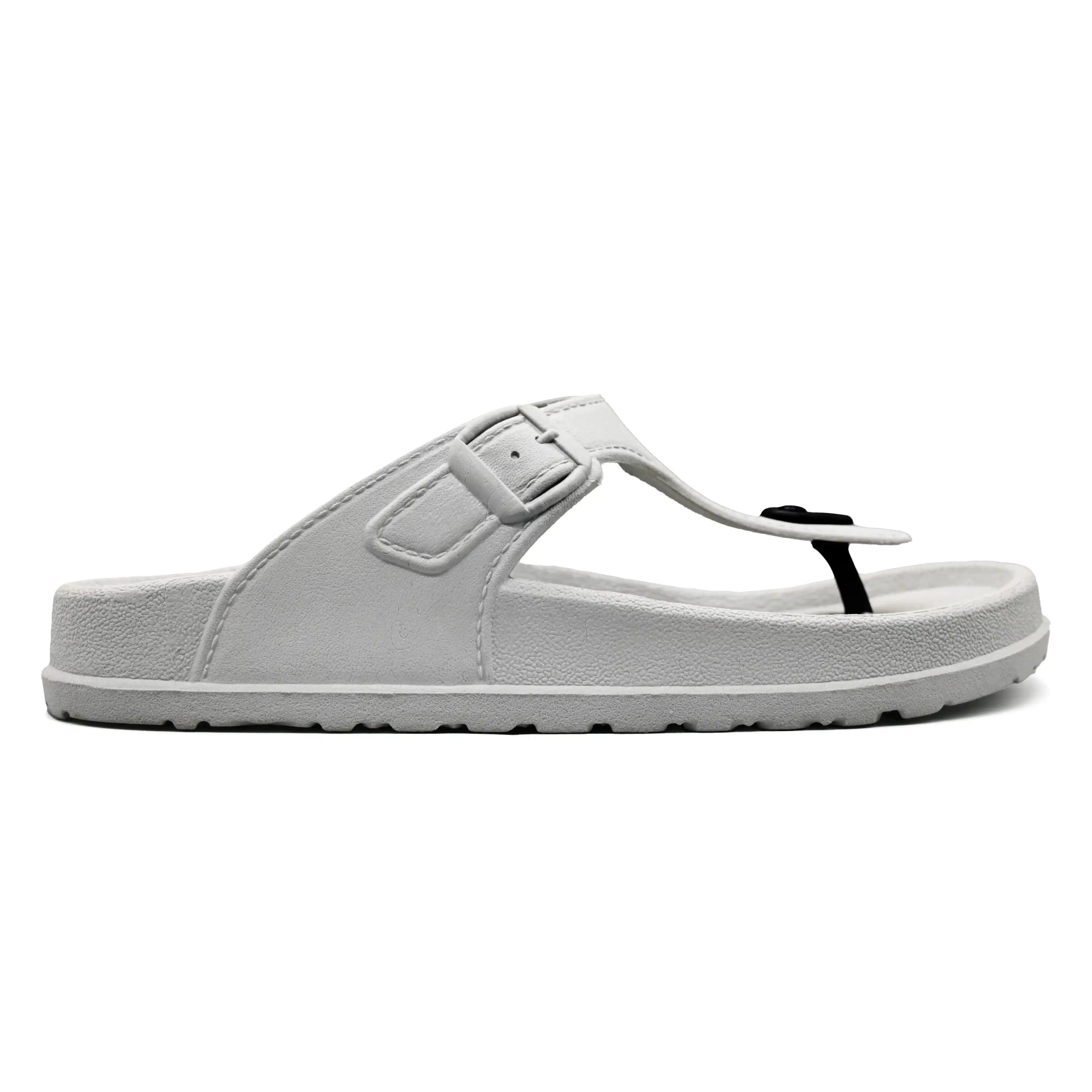 Men's sandals with a stretchy strap for a better fitMzuka - Grey