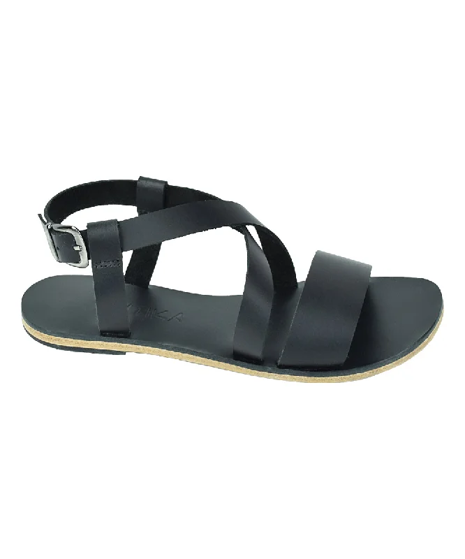 Men's sandals with a durable outer soleMen's sandals with a durable outer solePico Blvd - Soft Leather Buckle Sandal | Black
