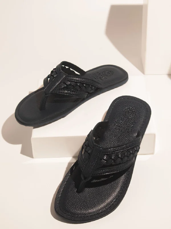 Men's sandals with a durable outer soleMen's sandals with a durable outer solePrivo Blue Textured Casual Sandal For Men