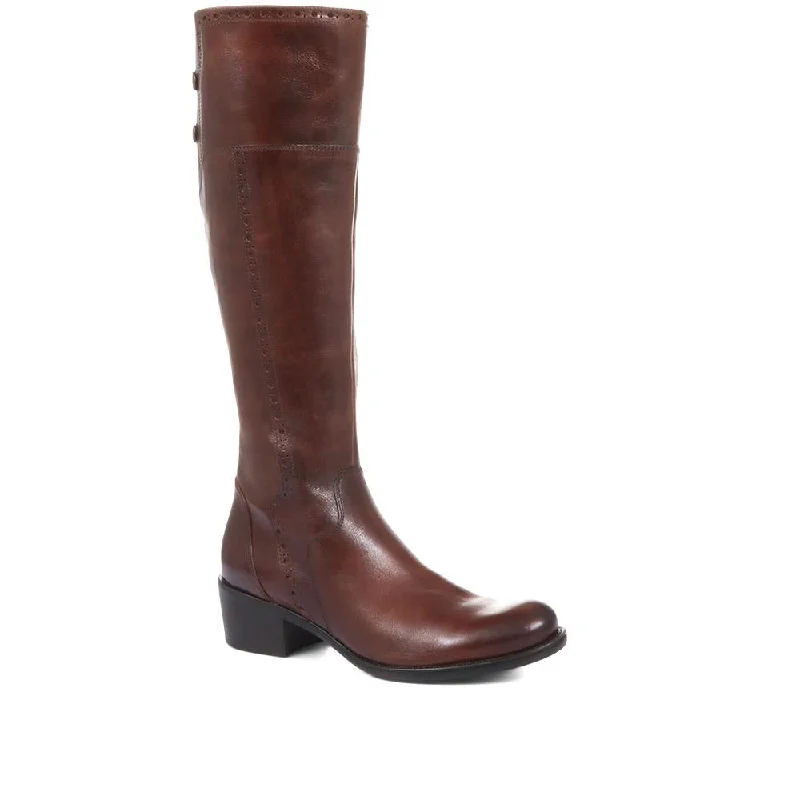Men's sandals with a pointed toe for a stylish lookRachel Slim Calf Fit Leather Rider Boots - RACHELS / 320 893 Men's sandals with a pointed toe for a stylish lookRachel Slim Calf Fit Leather Rider Boots - RACHELS / 320 893