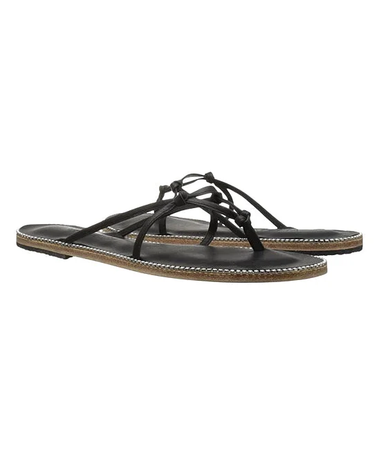 Men's leather sandals with an adjustable strapMen's leather sandals with an adjustable strapRose Ave - Strappy Sandals With Swarovski Crystals | Black